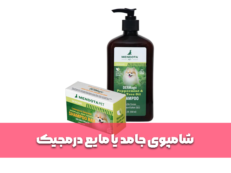 شامپوی جامد یا مایع درمجیک